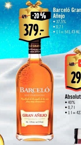 Rum Grand Anejo Ron Barceló