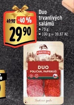 Salám duo Krahulík