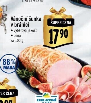 Šunka výběrová vánoční