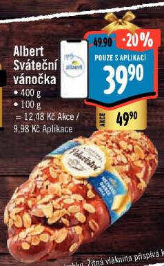 Vánočka sváteční Albert