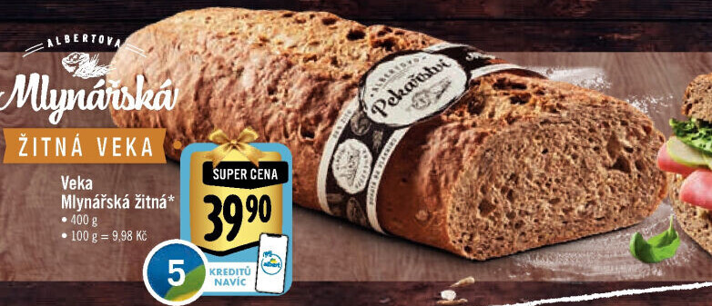 Veka Mlynářská žitná Albert