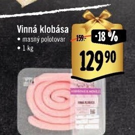 Vinná klobása Albert