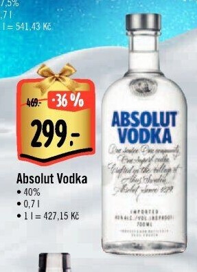 Vodka Absolut