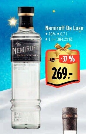 Vodka De luxe Nemiroff