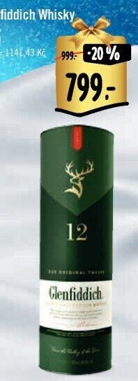 Whisky 12 YO Single Malt Glenfiddich