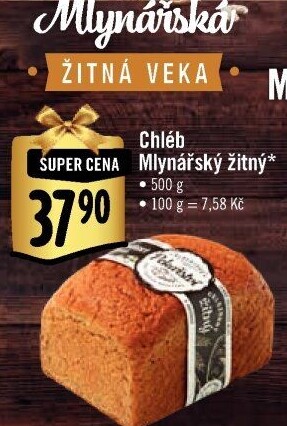 Chléb Mlynářský žitný Albert