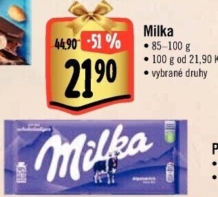 Čokoláda Milka