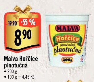 Hořčice plnotučná Malva