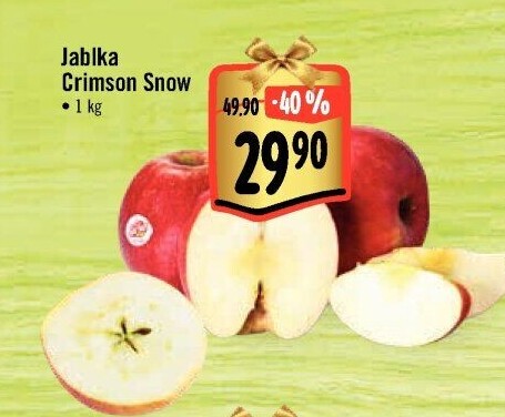 Jablka Crimson Snow