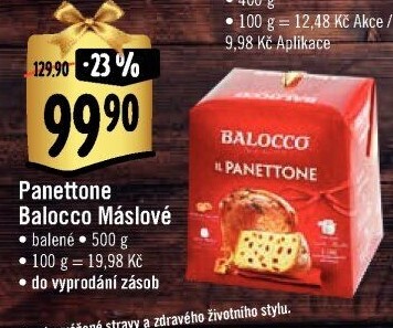 Panettone Balocco