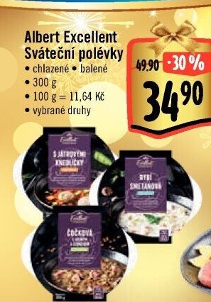 Polévky Albert Excellent