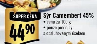 Sýr Camembert 45%