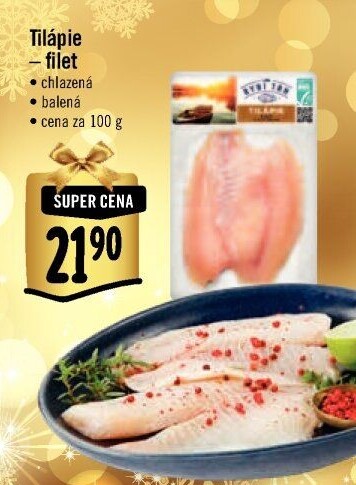 Tilápie nilská filety Albert