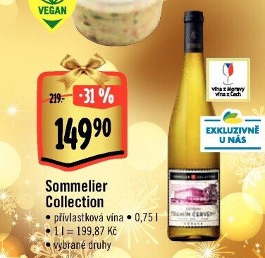 Vína Sommelier Collection - přívlastková