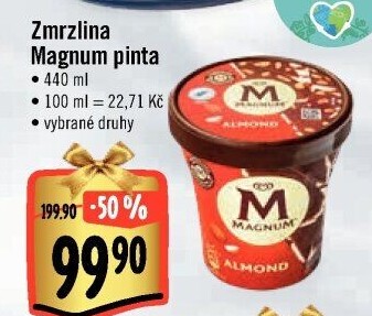 Zmrzlina v kelímku Magnum Algida