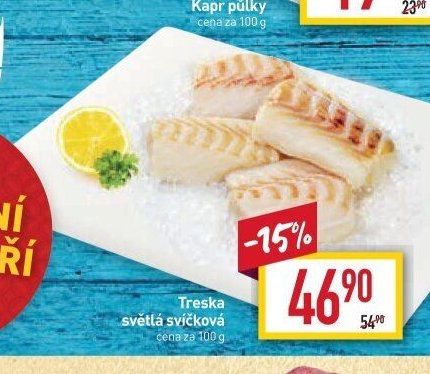 Treska světlá svíčková