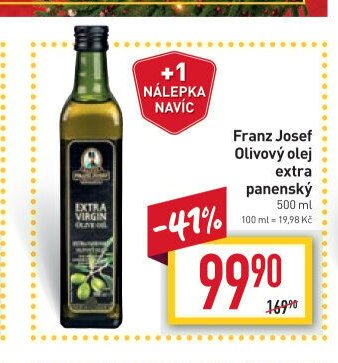 Franz Josef Olivový olej extra panenský 500 ml