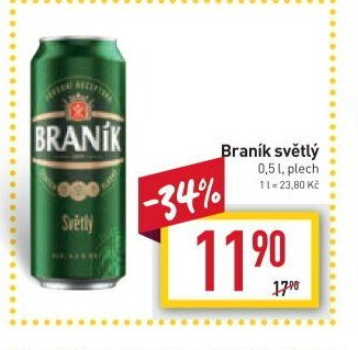 Braník světlý