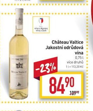 Château Valtice Jakostní odrůdová vína