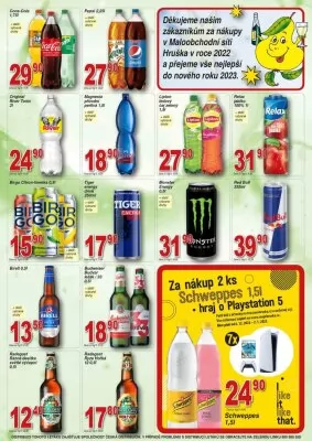 akční leták Hruška 20.12.2022-2.1.2023