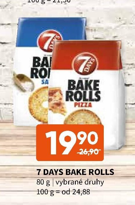 7 Days Bake Rolls