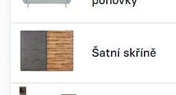 Šatní skříně