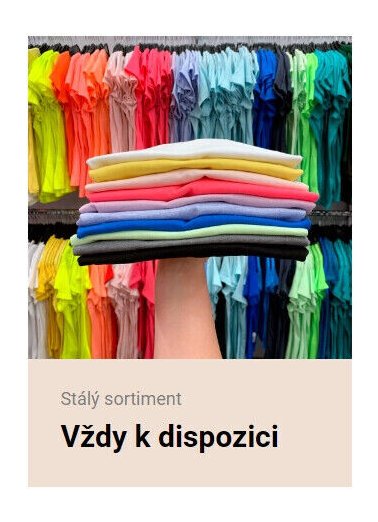 Stálý sortiment - Vždy k dispozici