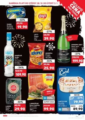 akční leták Kaufland 28.12.2022-3.1.2023