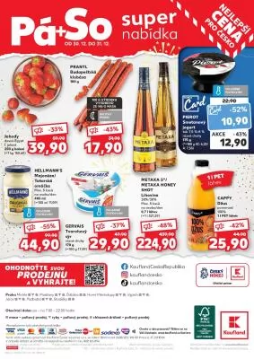 akční leták Kaufland 28.12.2022-3.1.2023