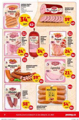 akční leták Penny Market 27.12.2022-31.12.2022