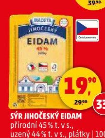 Sýr Jihočeský Eidam
