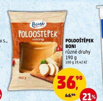 POLOOŠTĚPEK BONI různé druhy