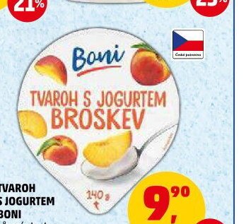 TVAROH S JOGURTEM BONI různé druhy