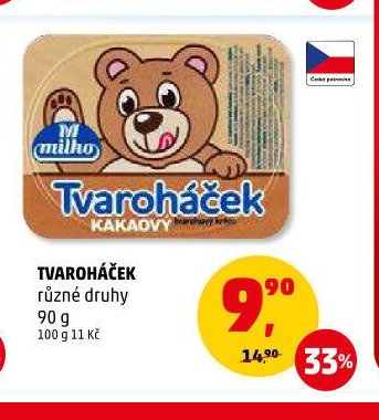 Tvaroháček Milko 90 g