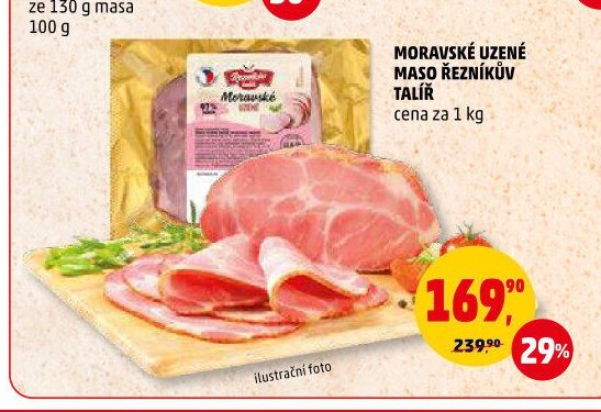 Moravské uzené maso Řezníkův talíř
