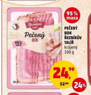 PEČENÝ BOK ŘEZNÍKŮV TALÍŘ