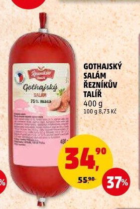 GOTHAJSKÝ SALÁM ŘEZNÍKŮV TALÍŘ