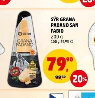 Sýr Grana Padano San Fabio