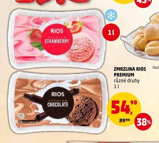 Zmrzlina Rios Premium