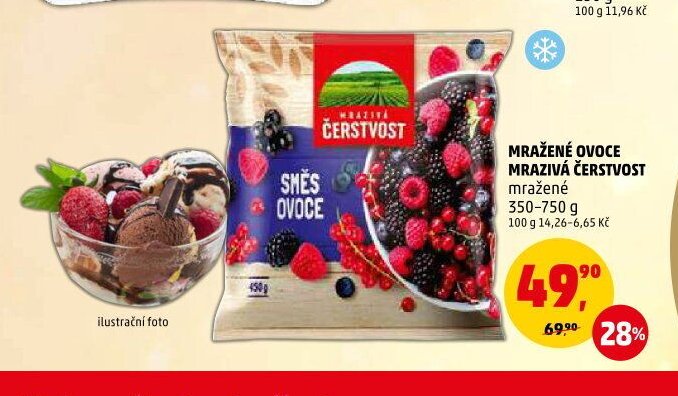Mražené ovoce Mražená Čerstvost