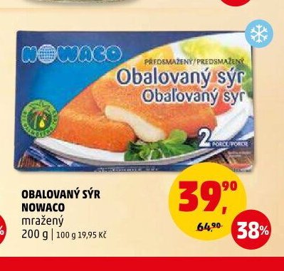 OBALOVANÝ SÝR NOWACO