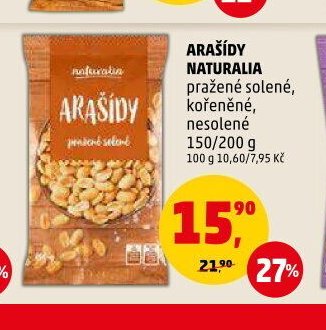 ARAŠÍDY NATURALIA