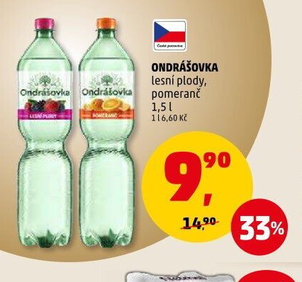 Ondrášovka lesní plody, pomeranč