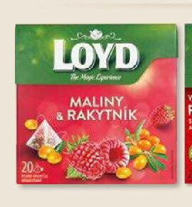 ČAJ LOYD Maliny & Rakytník