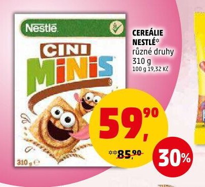 CEREÁLIE NESTLÉ Cini Minis