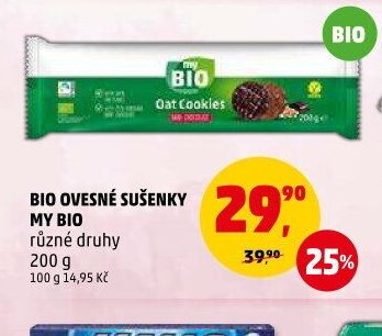 BIO OVESNÉ SUŠENKY MY BIO