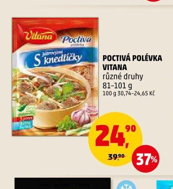 Poctivá polévka Vitana
