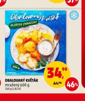 Obalovaný květák