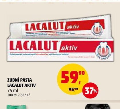 Zubní pasta Lacalut aktiv