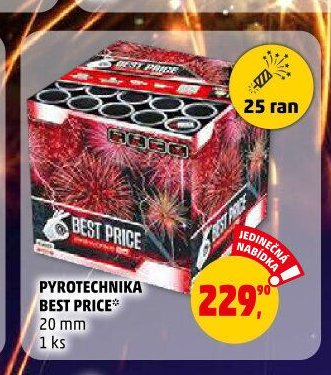 PYROTECHNIKA BEST PRICE 20 mm